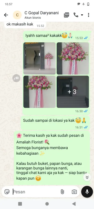 Pengiriman Karangan Bunga Gedung Pertemuan Jakarta Barat